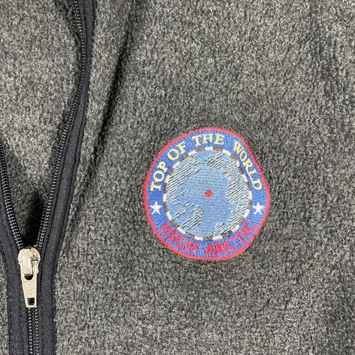 Patagonia Jacket Womens M Grey Synchilla Fleece Vest High Arctic Vintage SP00 - Picture 3 of 16