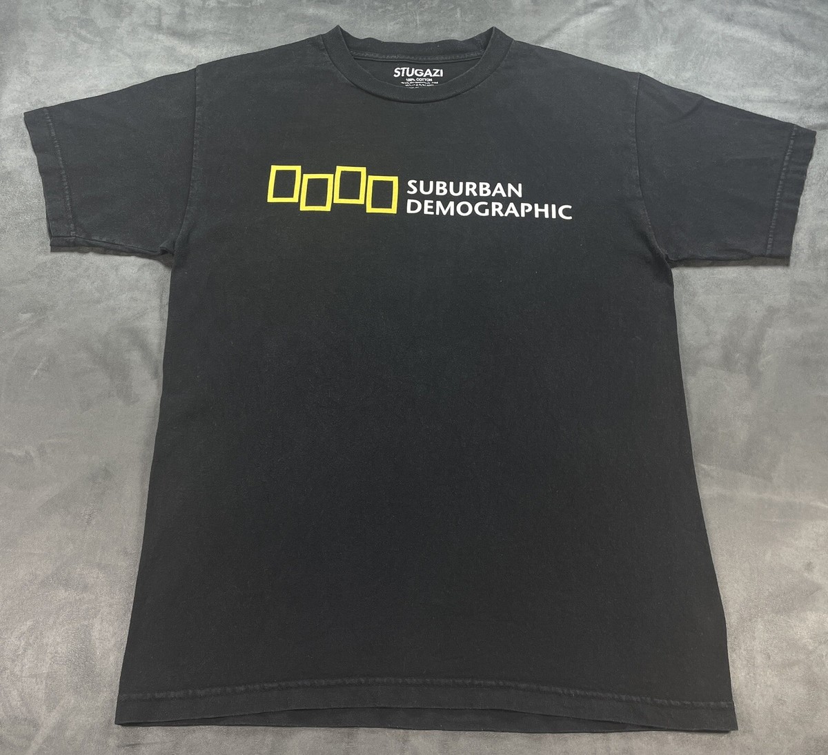 Stugazi Suburban Demographic Medium Black pacsun Shirt