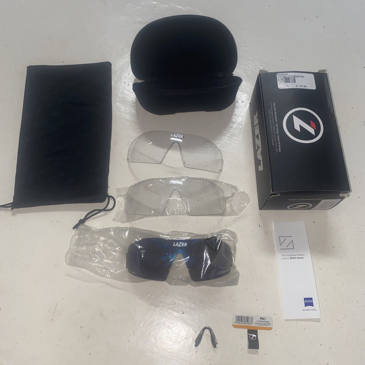 Lazer Radon Sunglass Replacement Visors Qty Nose piece RN1 MS