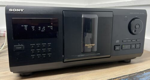 Sony CDP-CX225 CD-Wechsler 200 Disc-Kapazität getestet funktioniert - Bild 1 von 7