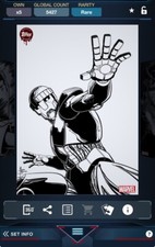 Topps Marvel Collect 2021 Topps Weekly Original Art Series 1 B&W - Sentinel