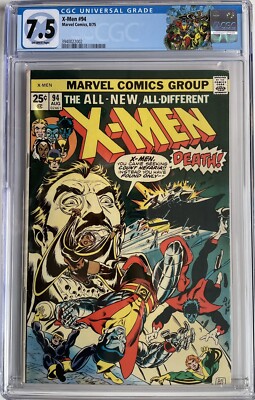 X-Men #94 CGC 7.5 Nightcrawler/Colossus/Storm/Thunderbird/Wolverine Custom Label