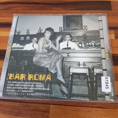VARIOUS bar roma - un caffe con la musica italiana EX/VG+ (CD Album, Chanson)