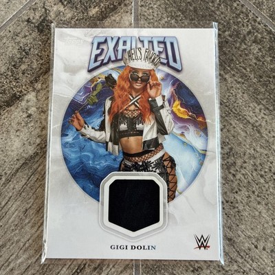  2025 Topps Exalted WWE Gigi Dolin #ER-GDN Exalted Relics - Match Event Used 