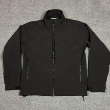 First Tactical Jacket Mens Large Black Tactix Series Softshell Zip Pockets