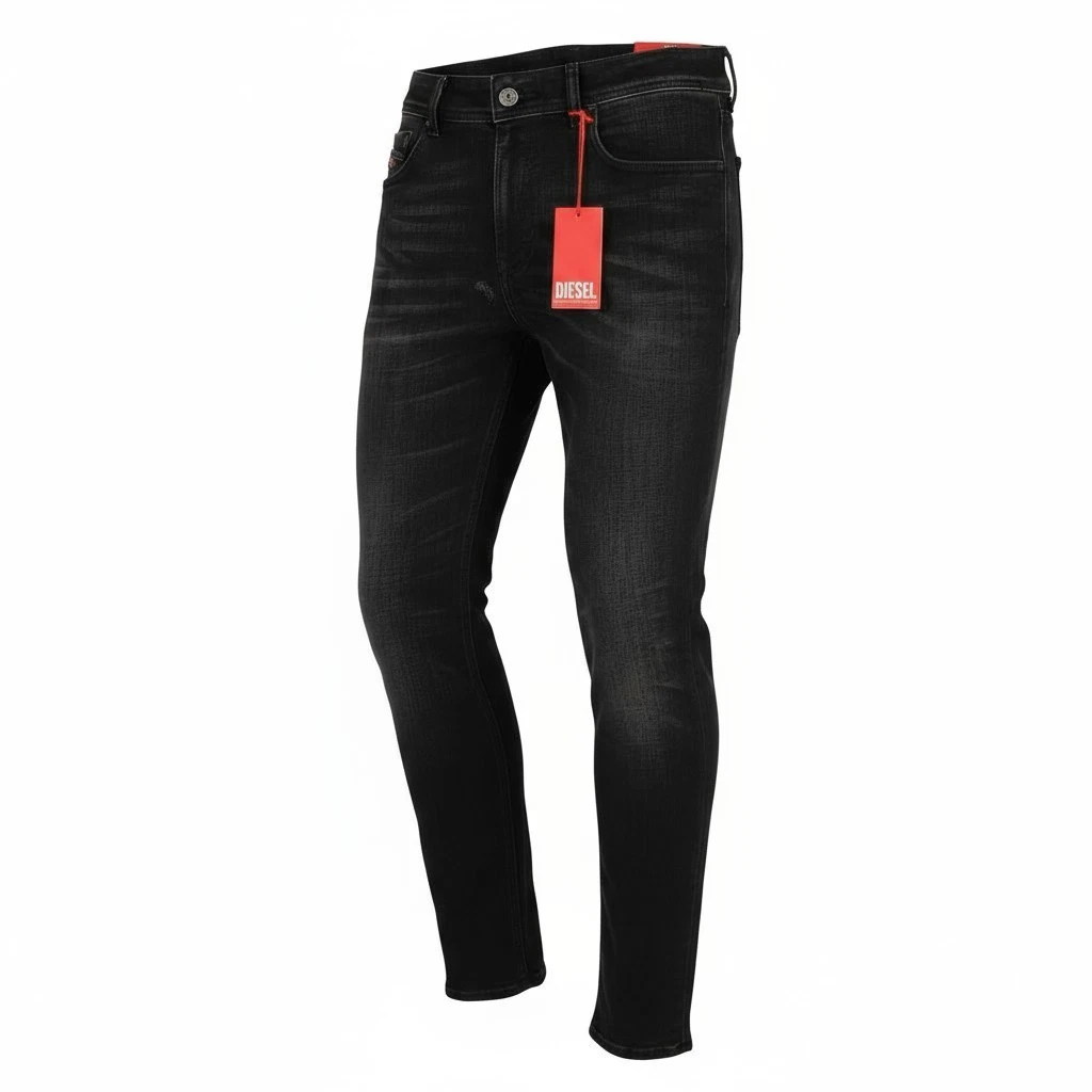 DIESEL ルーマニア製 ブラック コーティングデニム / SLEENKER Diesel Sleenker Black Jeans for Men for sale | eBay