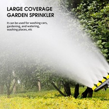 .Garden Sprinkler Adjustable Multi-head Sprinkler Head Multi-Tips Lawn Sprinkler