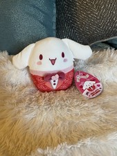 NEW 2026 Squishmallows 5  Inch Cinnamoroll Red Rose Tuxedo Sanrio Hello Kitty