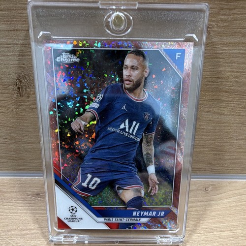 Topps Chrome UEFA Champions League Neymar Jr Paris Saint-Germain #50 038/125