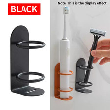 Multi Functional Toothbrush Holder Made of Metal Material, No Drilling Wall Moun