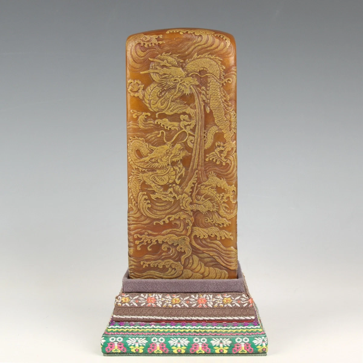 寿山石中国风印章| eBay