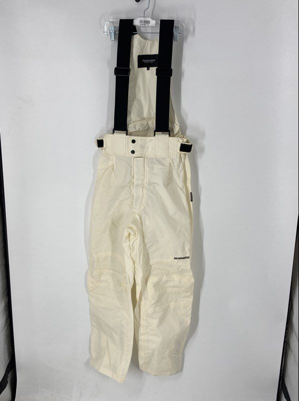 Scorpion Womens White Shimano Adjustable Strap Ski Bib Snowsuit Size Medium