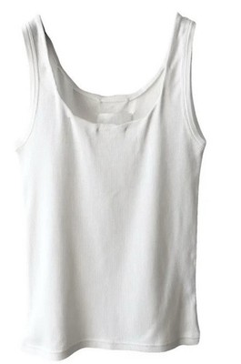 WEISSES TANKTOP MAISON MARTIN MARGIELA GR.L