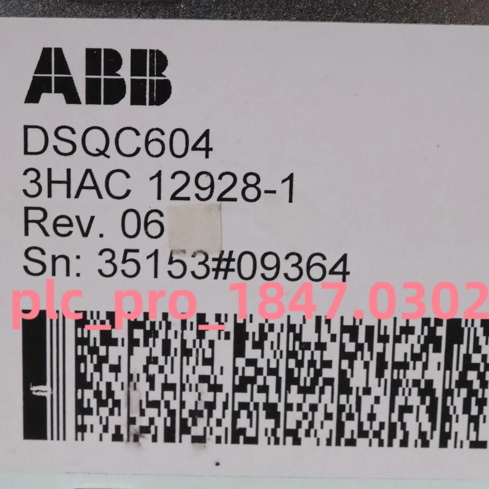 1PCS Brand New ABB DSQC604 3HAC12928-1 Robot Power Supply Fast delivery