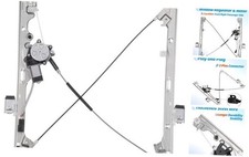 Power Window Regulator with Motor Compatible with Front Right Passenger Side