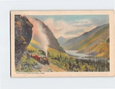 Postcard Field Hill Yoho National Park British Columbia Canada