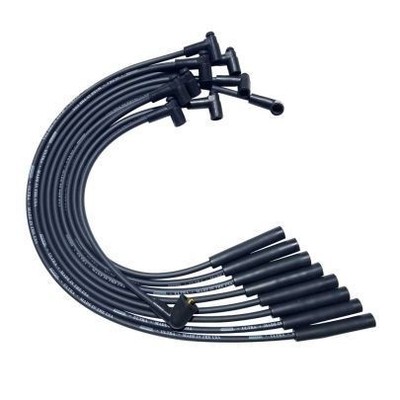 Moroso Ultra Spark Plug Wire Set for SB Mopar 273-360 HEI 8mm Black 51055