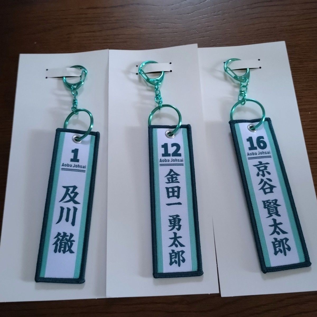 Haikyuu!! Taito Lottery Flight Tag Set | 3 pcs | New/Unused in Box? Note: The