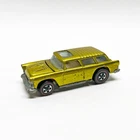 Vintage 1969 Hot Wheels Redline Classic Nomad Toy Car, Metallic Lime Green