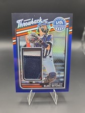 2026 Stars & Stripes Prizm THROWBACK JERSEY BLUE PRIZM  20/49 BLAKE MITCHELL