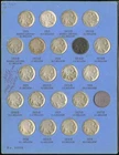 US Coins Buffalo Nickels 1913-38 Near Complete Set Whitman Album NO RESERVE!