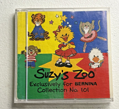 Bernette for Bernina Suzy's Zoo Embroidery Collection No 101 Design Card