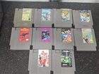 Nintendo NES Vintage Game Cartridge  * LOT OF 10 GAMES * 1985/86 Tested Working!