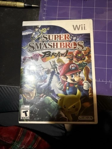 Super Smash Bros Brawl 2008 Wii (Nintendo Wii) - Factory Sealed Never Opened