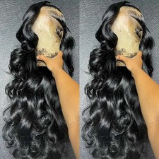Gluless Body Wave Human Hair Wigs Wear And Go 13x4 13x6 HD Lace Frontal Wigs
