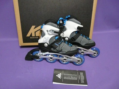 K2 Inline Skates ALEXIS 84 PRO Größe EU 36.5 Grau/Blau Damen Kinder Inlineskates