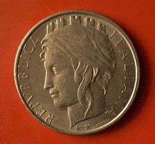 50 LIRE 1996 ERRORE - ASSE RUOTATO DI 340 GRADI [I981]