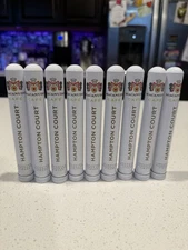 Lot Of 9 Macanudo Hampton Court Tubes EMPTY
