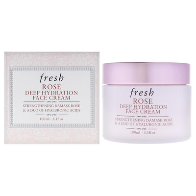 Rose Deep Hydration Face Cream by  for Women - 3.3 Oz Cream