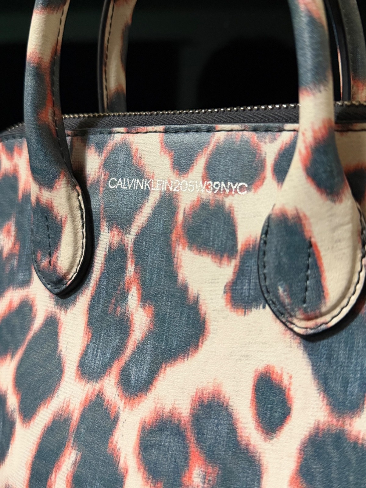 CALVIN KLEIN 205W39NYC SS19 Raf Simons Leopard-Print … - Gem