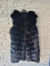 Pelliccia Sintetica, Taglia M/L. Nera