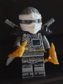 LEGO Ninjago Zane Minifigure The Hands of Time Ninja Armour 70724 njo 0285