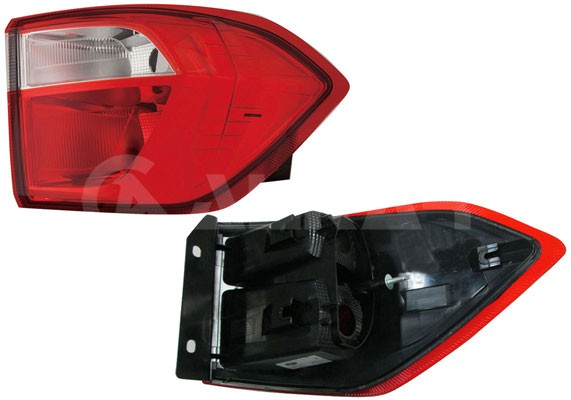 Alkar Heckleuchte RüCkleuchte Rechts P21/5W PY21W Passend FüR Ford Ecosport-image