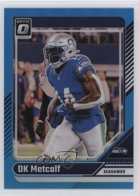 2024 Panini Donruss Optic Aqua Prizm 144/299 DK Metcalf #181 ww1