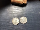 One Ten Dollar Roll Of Walking Liberty Halves, 90% Silver