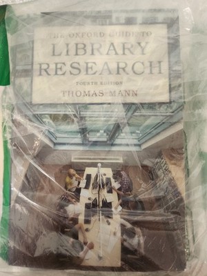 The Oxford Guide to Library Research 4th Edition by Thomas Mann 2015 Paperback