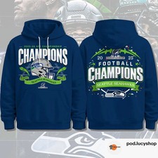 Seattle Seahawks 2025 NFC Champions Hoodie 2025 National AN66147