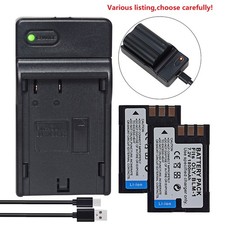 PS-BLM1 Battery or Charger for Olympus EVOLT E-500, EVOLT E-510, C-5060 C-7070