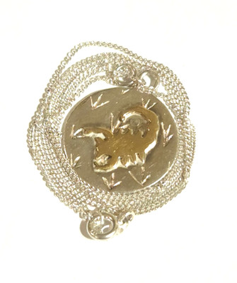 sterling silver 925 necklace scorpion pendent 18 inch chain