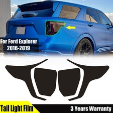 For Ford Explorer 2016-2019 Smoke Reverse Tail Light Rear Overlay Tint Vinyl