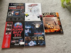 Joblot Official Dreamcast Magazine March issues: 2,4,5, 13,17| With Demo Discs
