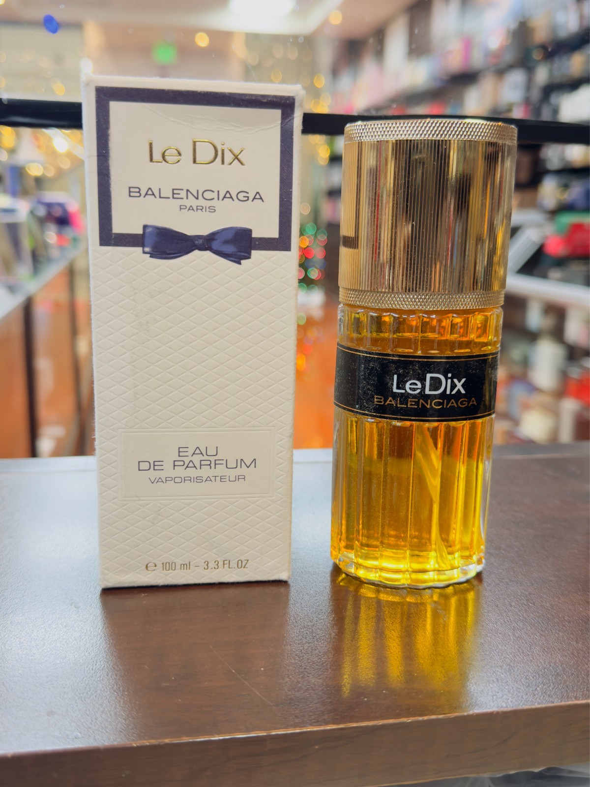 LE DIX BALENCIAGA EAU DE PARFUM/PERFUME 4oz/120mlSpray FULL HARD to FIND