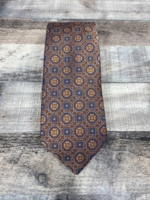 JOS. A. Bank Reserve Mens Geometric Pattern Necktie Narrow NWT Classic 58 
