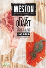UPC 885435001422 product image for Weston Vacuum Sealer Bags for 8