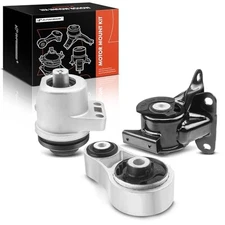  3PCS Engine Motor Mount Transmission Mount and Torque Strut Mount Set 