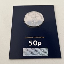 2019 Peter Rabbit BUNC 50p Coin Fifty Pence In Change Checker Card (Coin Hunt)